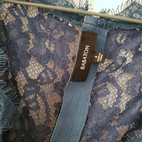 Aritzia Babaton Tobias Lace Short Sleeve Dress - Picture 2 of 3